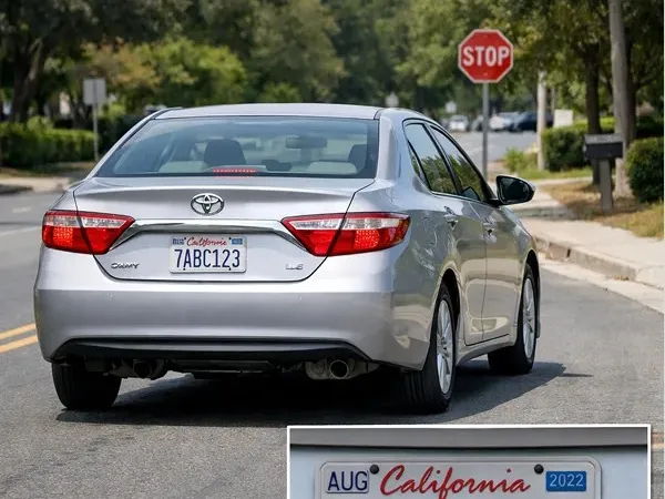 License Plate & Vehicle